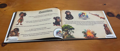 Chris & Bobo - The Peaceful Bonobo (Hardcover / Paperback)