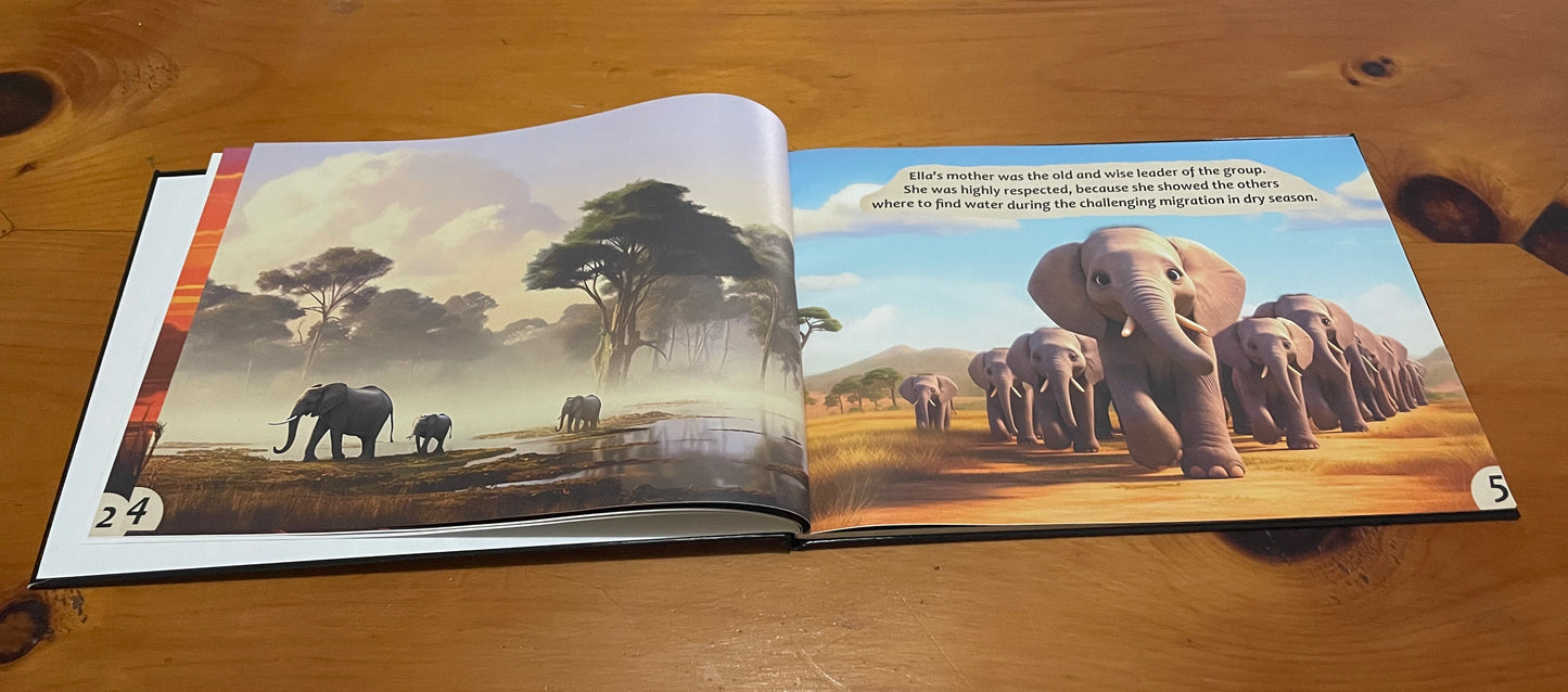 Ella - The Wise Elephant (Hardcover / Paperback)