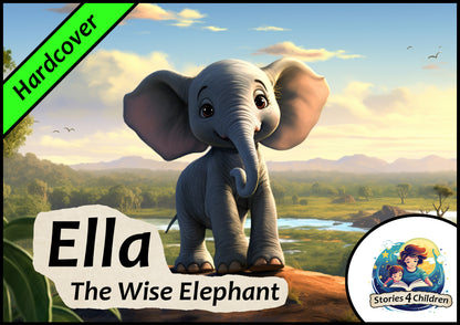 Children's books made with A.I. Bedtime Stories Kids Stories Stories4Children  Ella - The Wise Elephant A Cute Elephant Story Hardcover