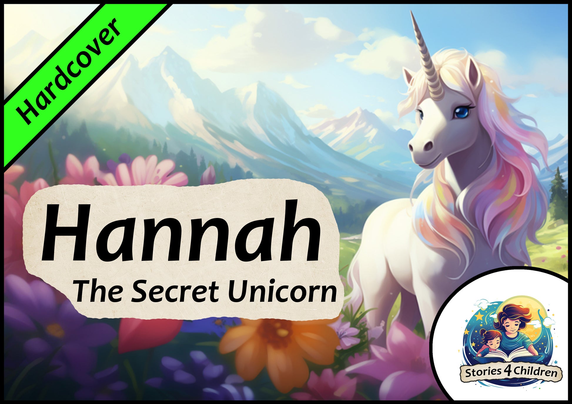 Children's books made with A.I. Bedtime Stories Kids Stories Stories4Children  Hannah - The Secret Unicorn A Cute Horse Story Hardcover