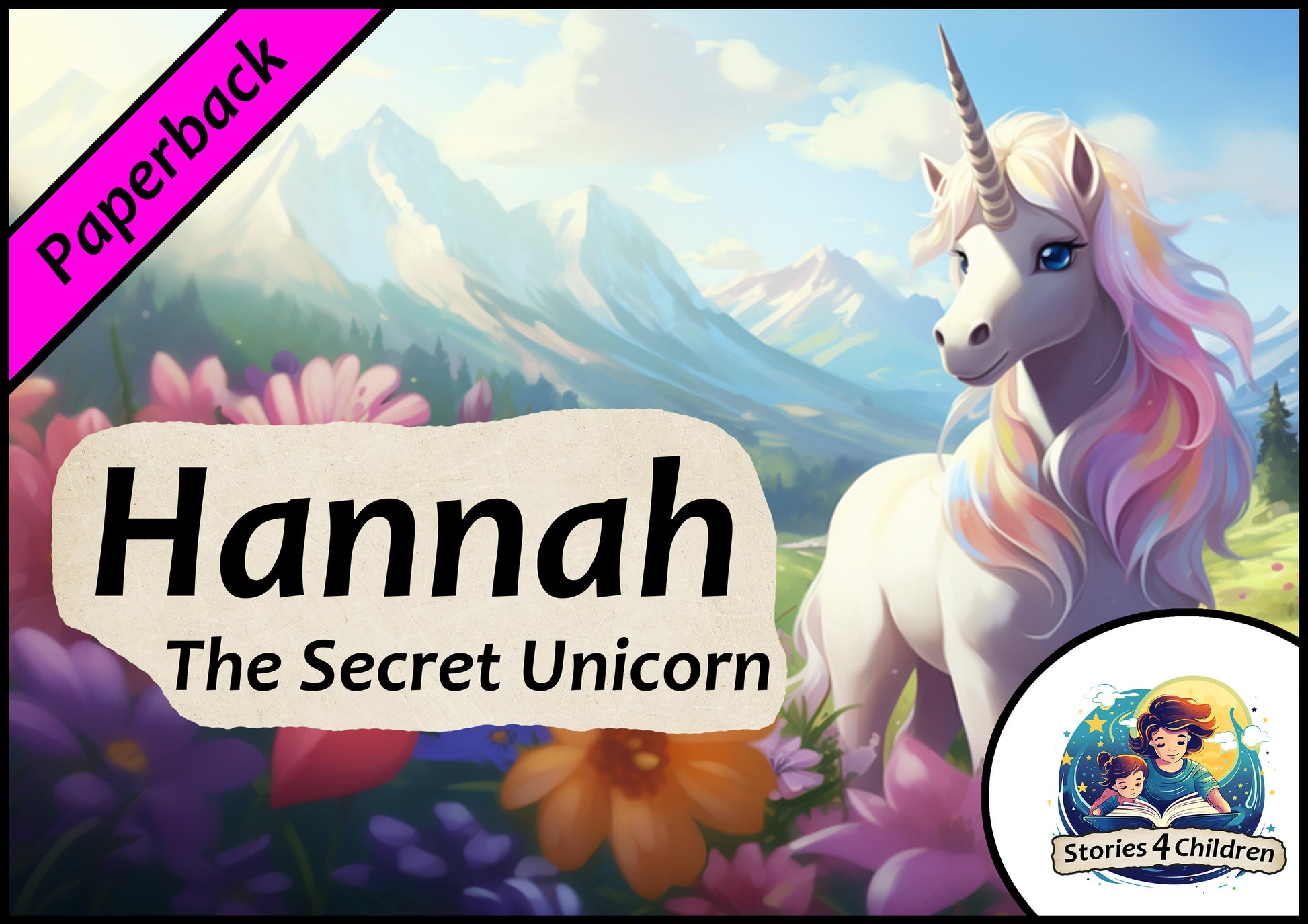 Children's books made with A.I. Bedtime Stories Kids Stories Stories4Children  Hannah - The Secret Unicorn A Cute Horse Story Paperback