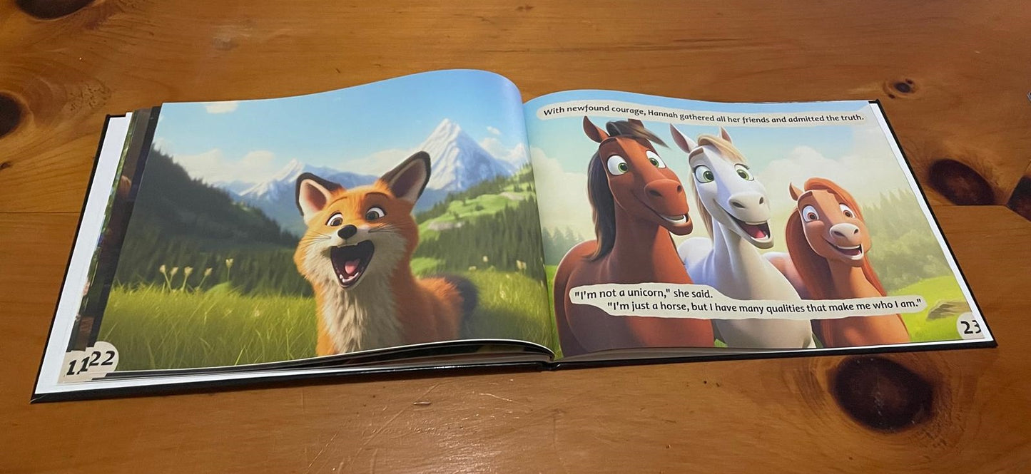 Hannah - The Secret Unicorn (Hardcover / Paperback)