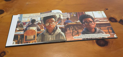 Amani & A.I. - A Digital Friend (Hardcover / Paperback)