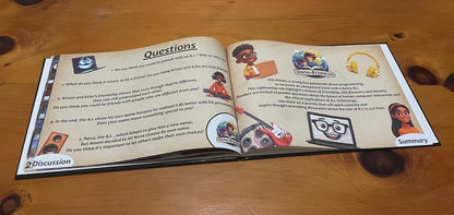 Amani & A.I. - A Digital Friend (Hardcover / Paperback)