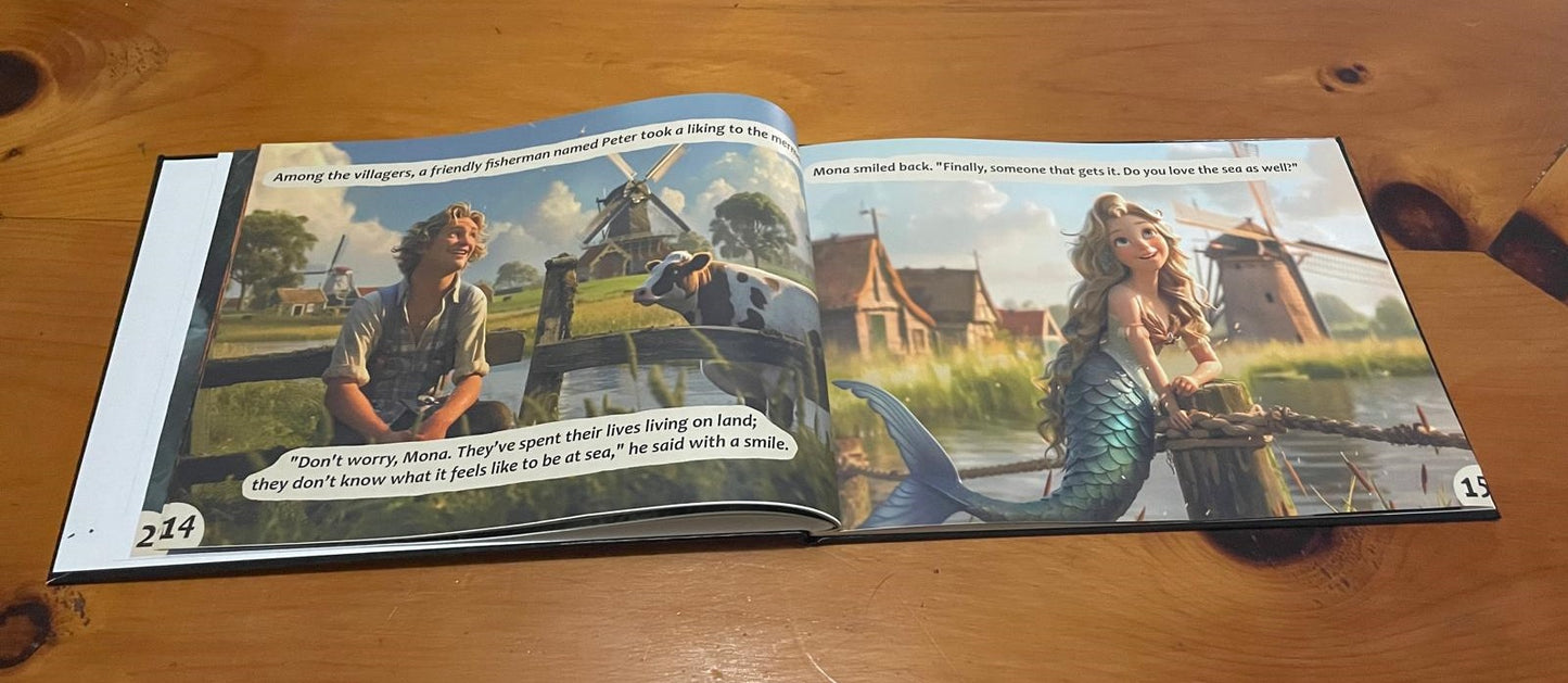 *NEW* Mona - The Dutch Mermaid (Hardcover / Paperback)