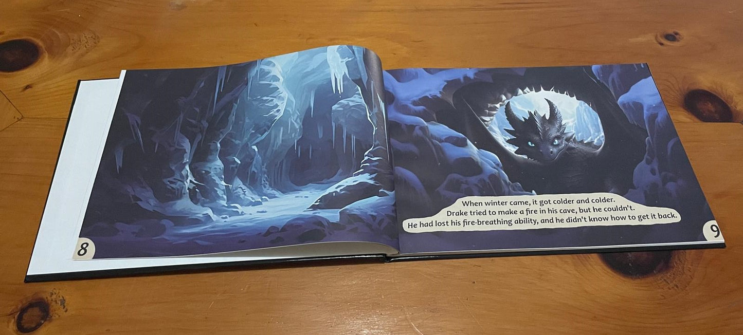 Drake - The Depressed Dragon (Hardcover / Paperback)