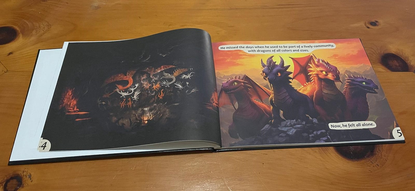 Drake - The Depressed Dragon (Hardcover / Paperback)