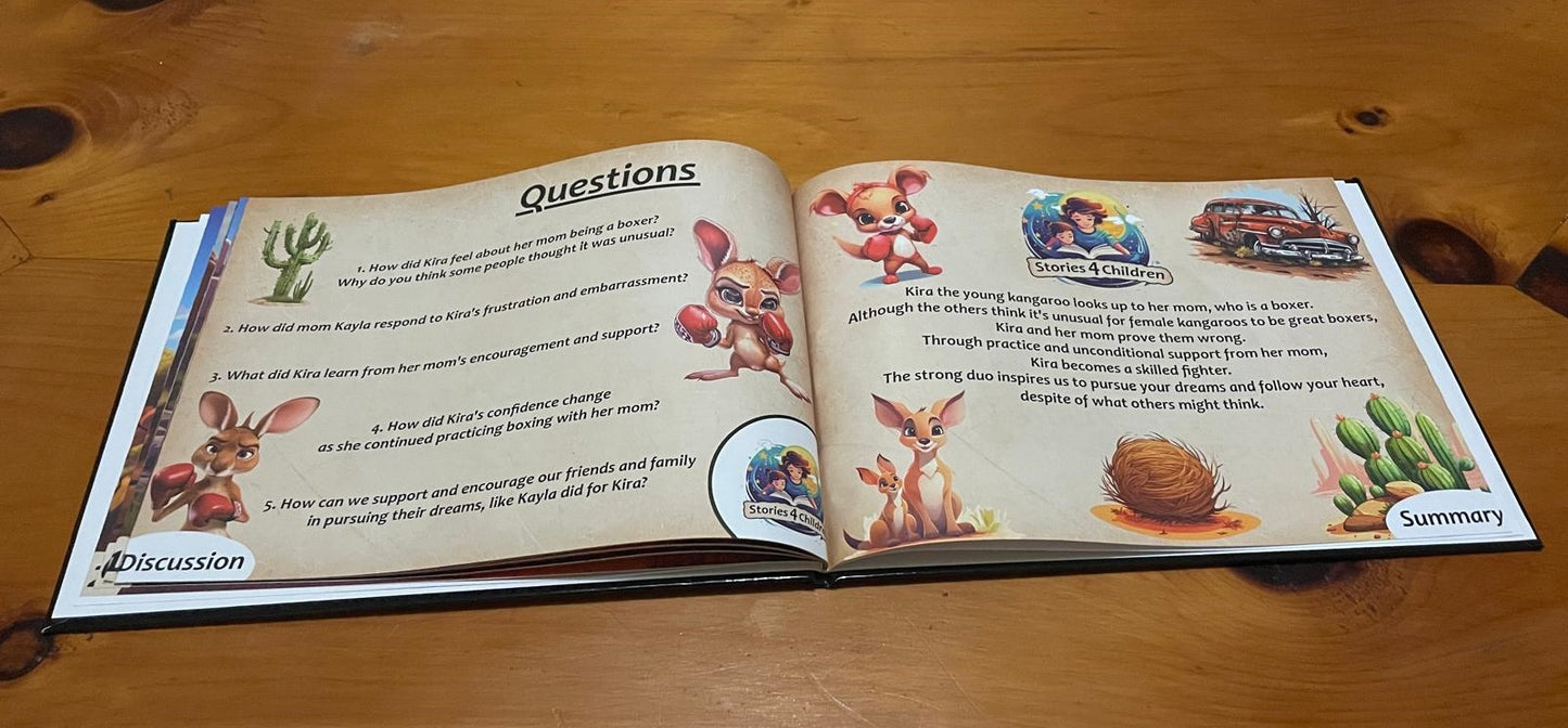 Kira - The Kickboxing Kangaroo (Hardcover)