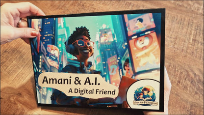 Amani & A.I. - A Digital Friend (Hardcover / Paperback)